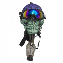 Maska Bongo Purple Skull