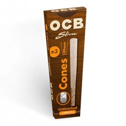 Bibułki OCB Slim Virgin Cones